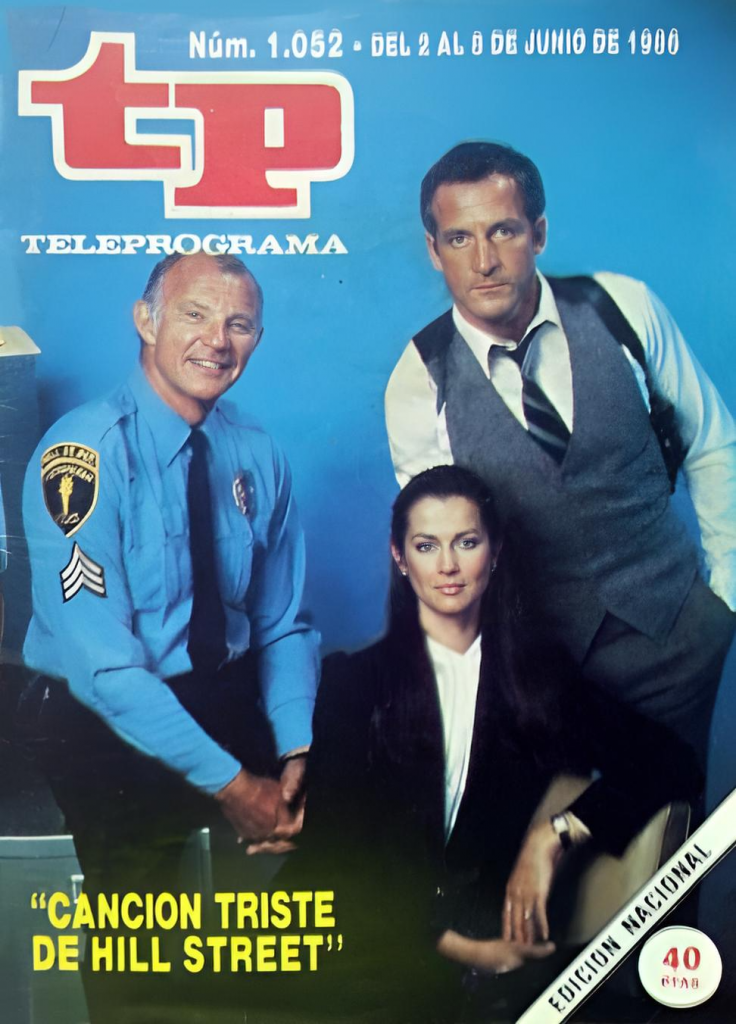 Cancion triste de hill street en Teleprograma