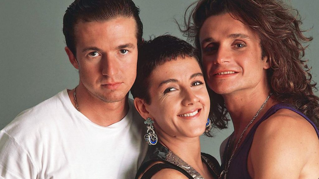 Grupo Mecano. Hermanos Cano y Ana Torroja